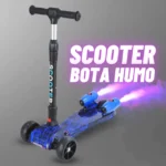 Scooter Monopatín Bota Humo con Bluetooth Color Azul 1