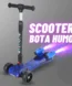 Scooter Monopatín Bota Humo con Bluetooth Color Azul 1
