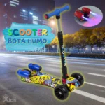 Scooter Monopatín Bota Humo con Bluetooth Color Graffiti 3