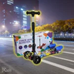 Scooter Monopatín Bota Humo con Bluetooth Color Graffiti 4