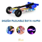 Scooter Monopatín Bota Humo con Bluetooth Color Graffiti 5